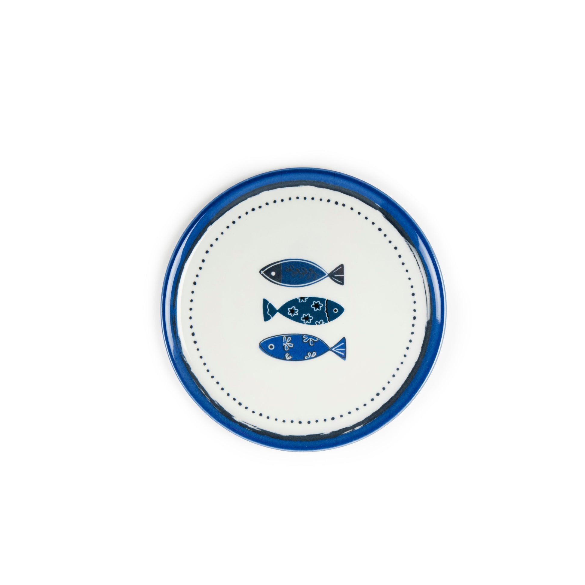 Ocean Pizza Plate, Porcelain, 31cm Diameter