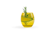SAN JOSE 6 Pc Colored Water Glasses Set, Vibrant Clear Glass Tumblers
