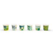 Maiolica Yellow Set Of 6 Coffee Cups