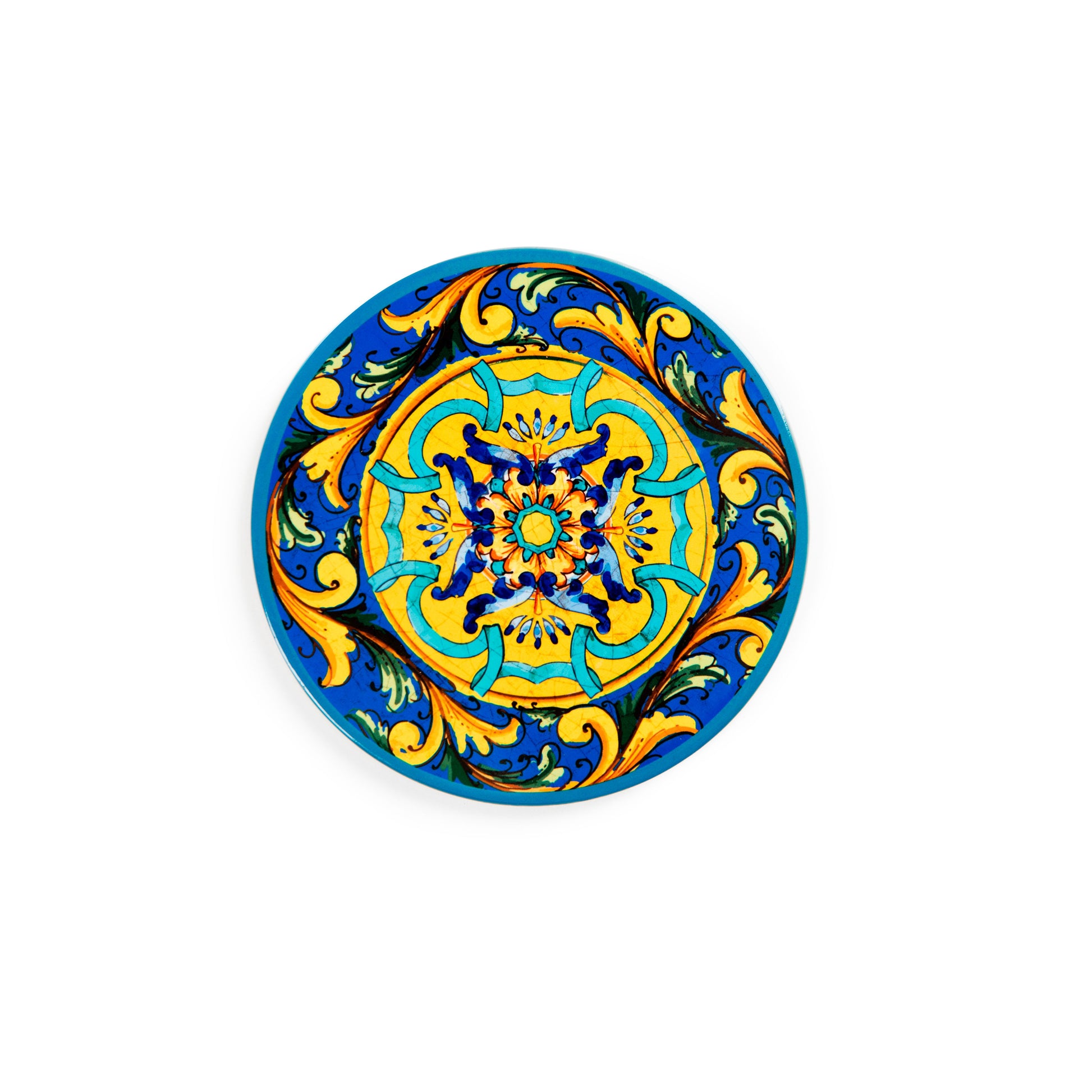 Trinacria Pot Holder - Ceramic and Cork, Decorative