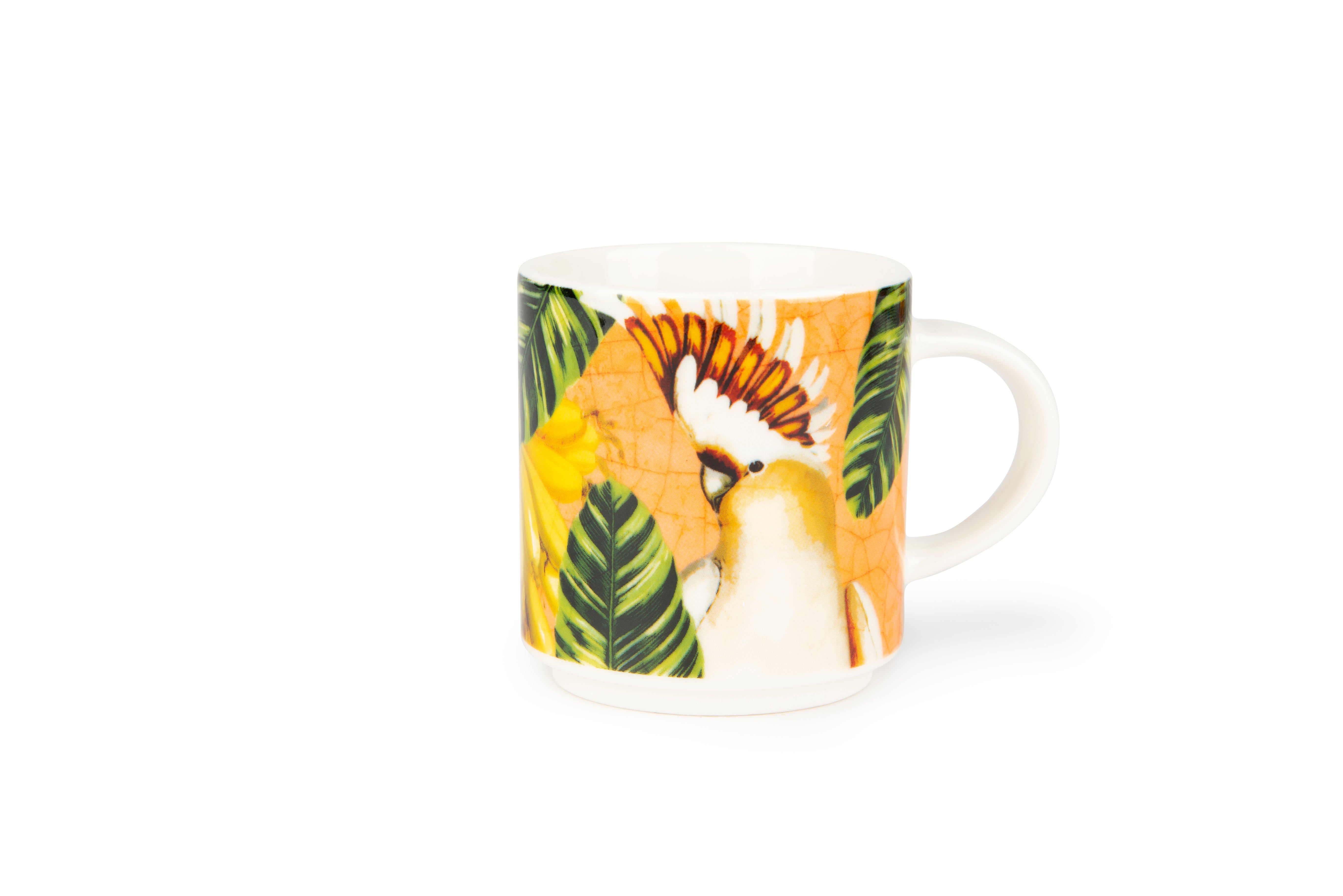 Havana Coffee Cups - Elegant Porcelain, 100 ml Capacity