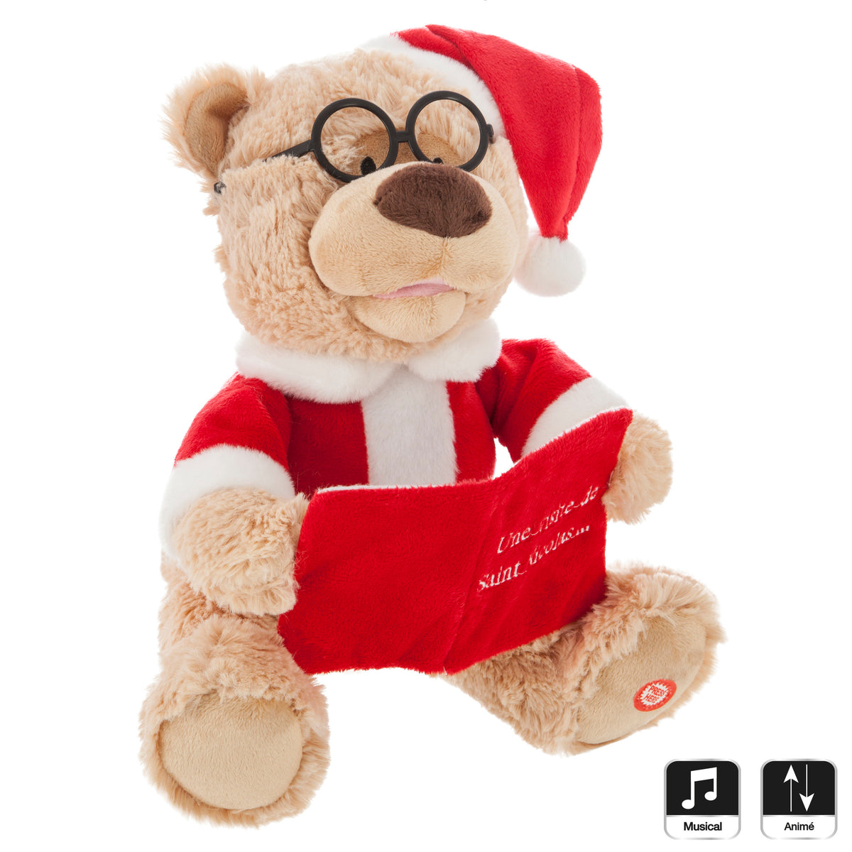 Moving Bear Story Christmas Ornament