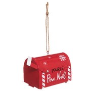 Crate Metal Letter Box Deco for Christmas