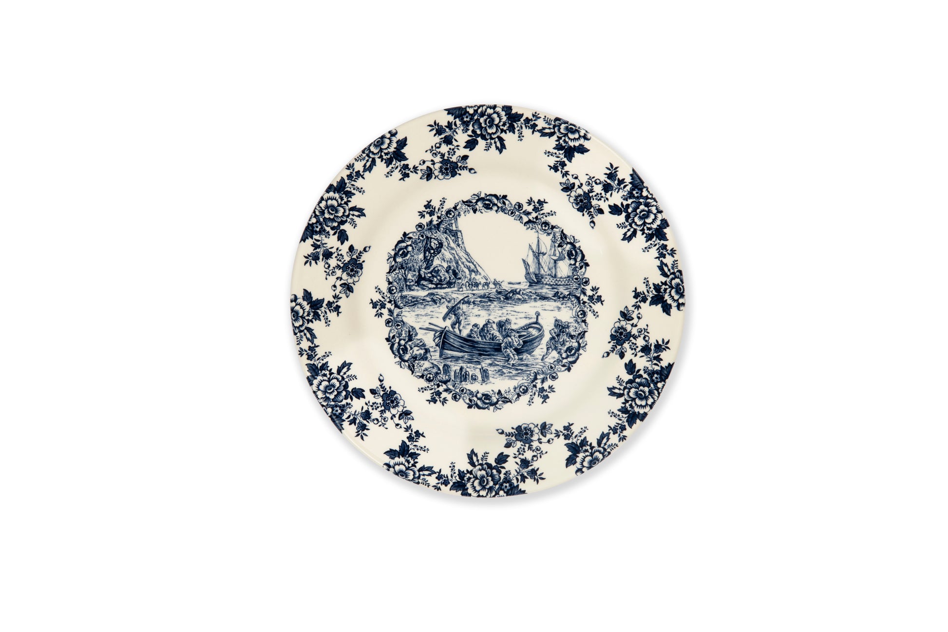 "VOYAGES" Dessert Plate