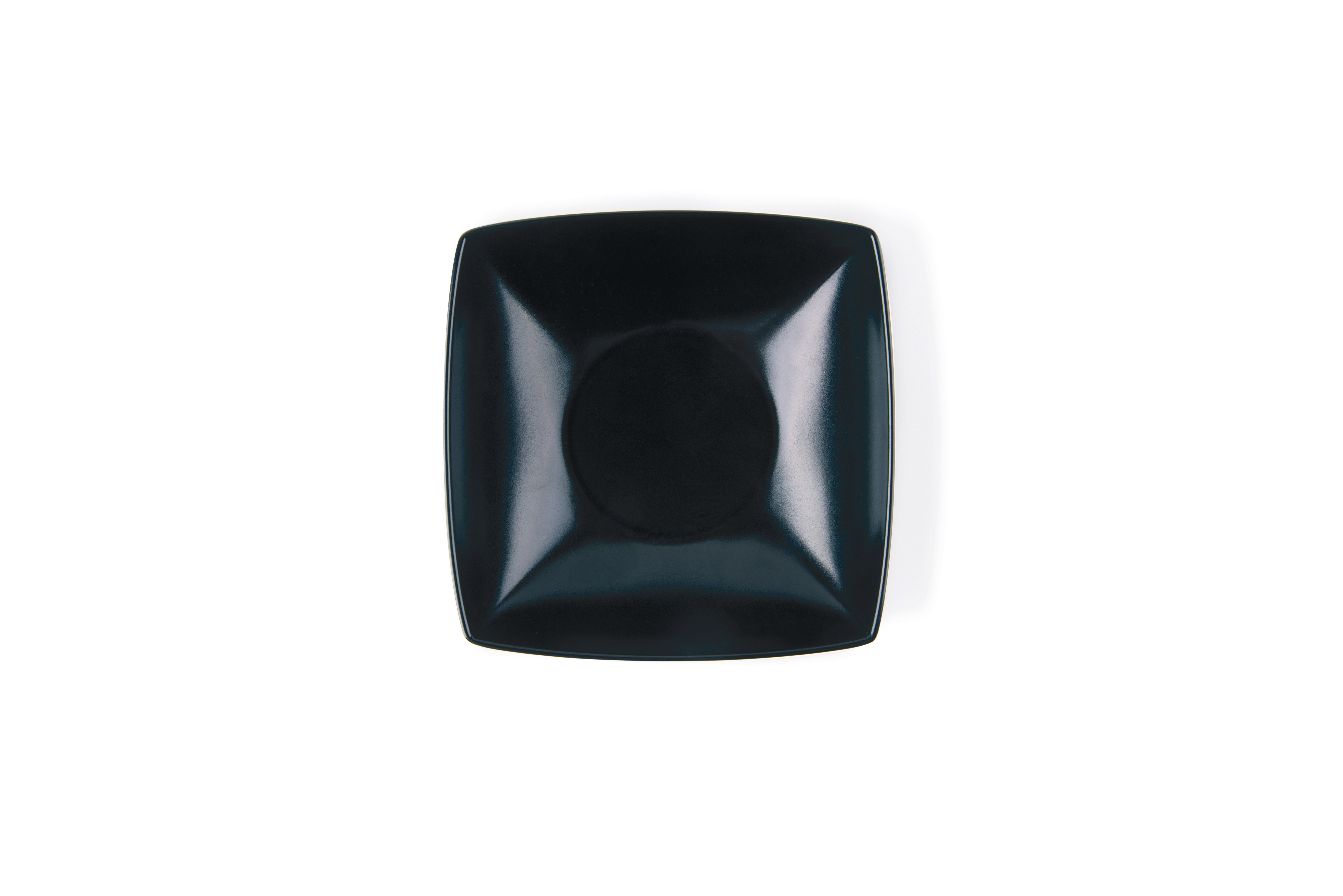 Eclipse Soup Plate - Matte Effect, Square Ceramic