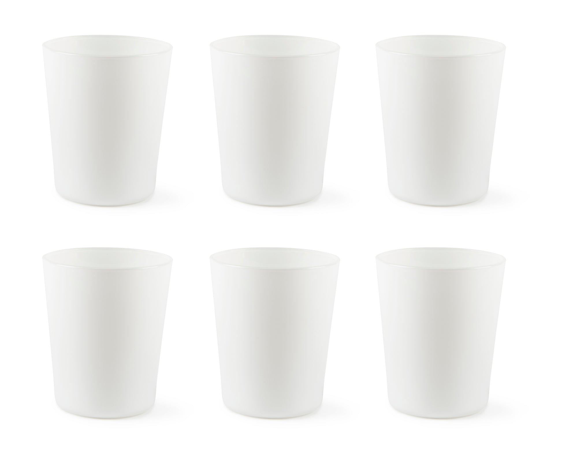 "PORTOFINO" Set of 6 Blown Glasses - Ergonomic Grip, 300ml