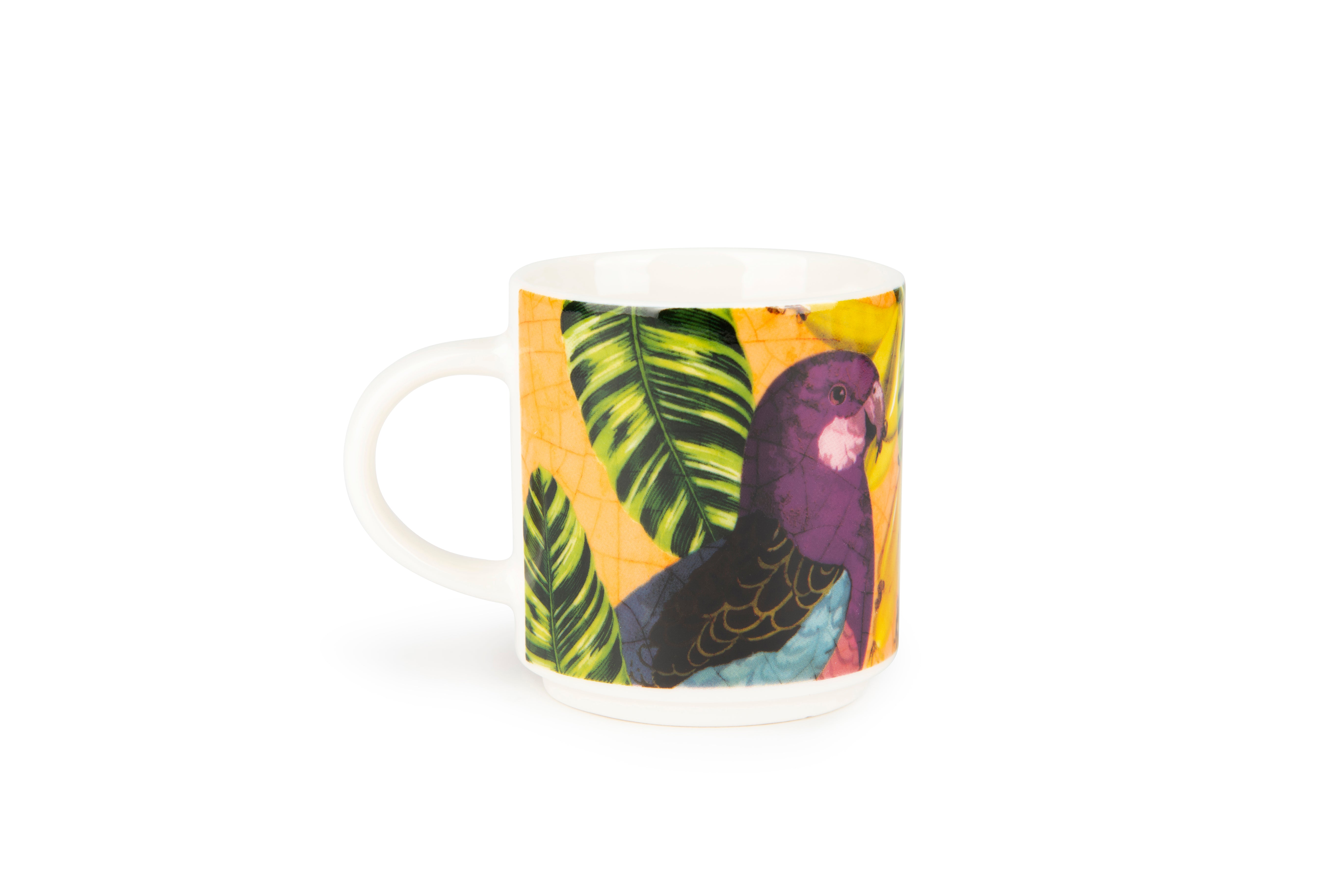 Havana Coffee Cups - Elegant Porcelain, 100 ml Capacity
