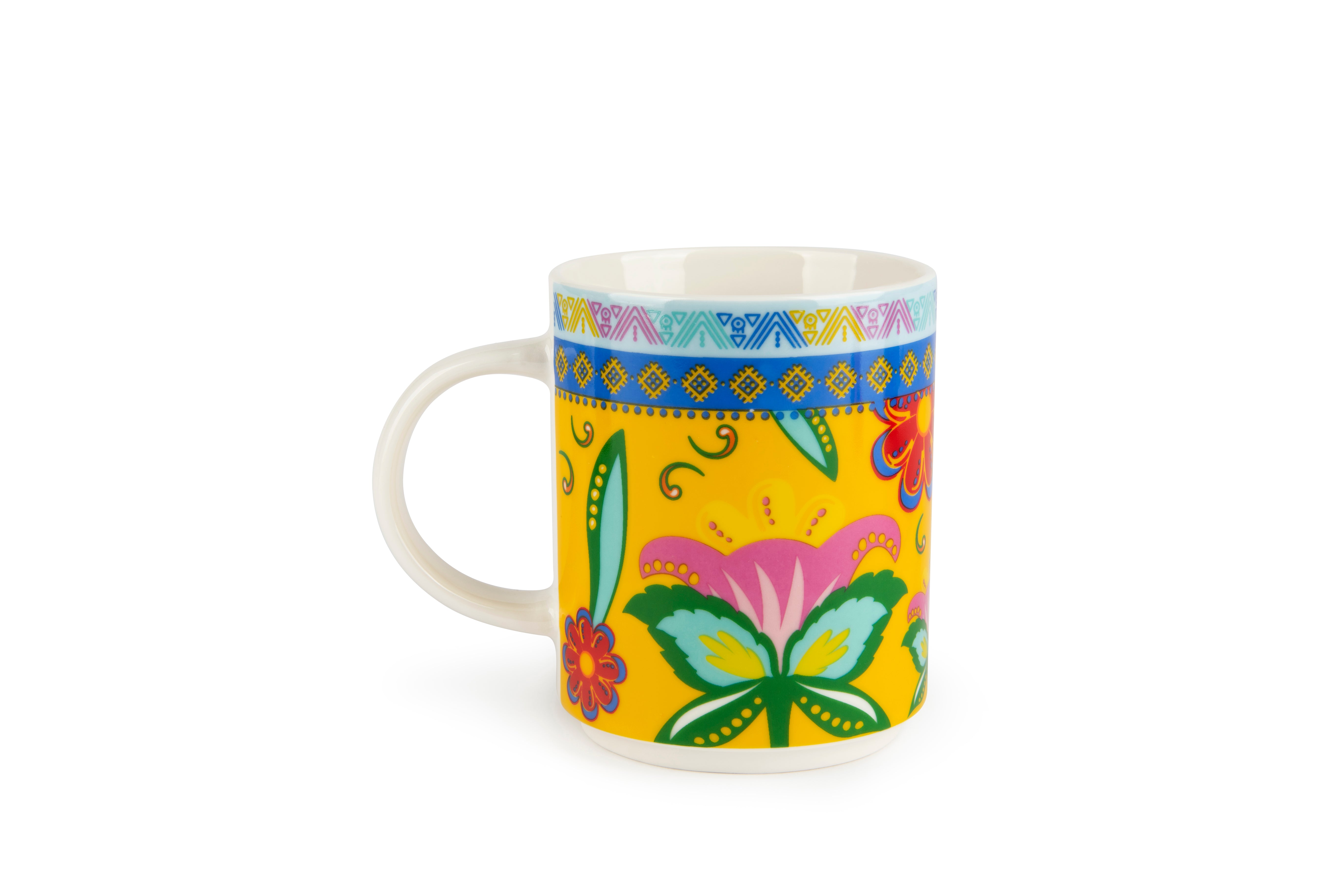 Gipsy Soul Mug - Multicolor, 300ml, Oriental Design