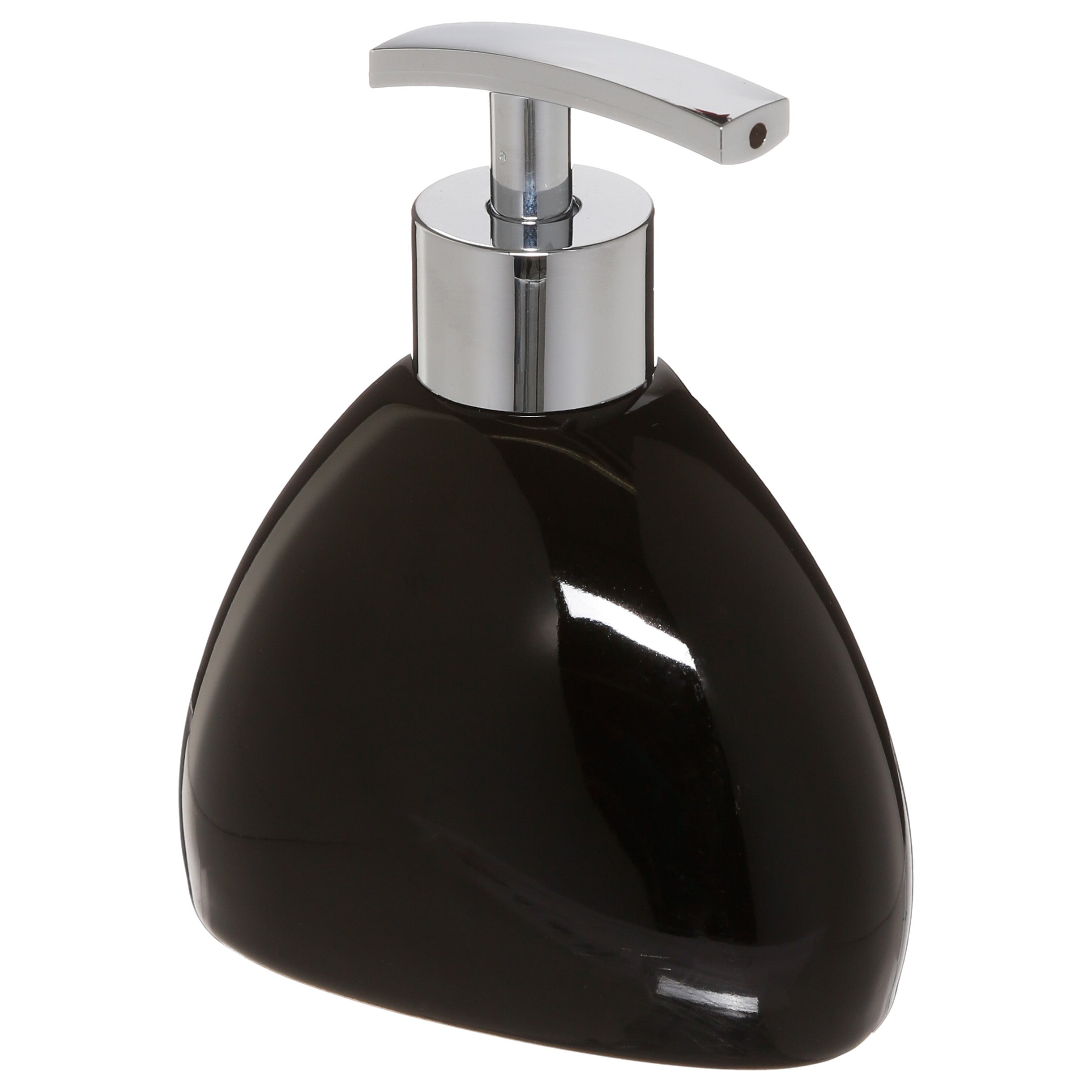 Silk Colors Concrete Soap Dispenser – 300ml Stoneware, Chrome Pump