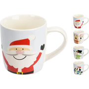 Christmas Cartoon Style Porcelain Mug