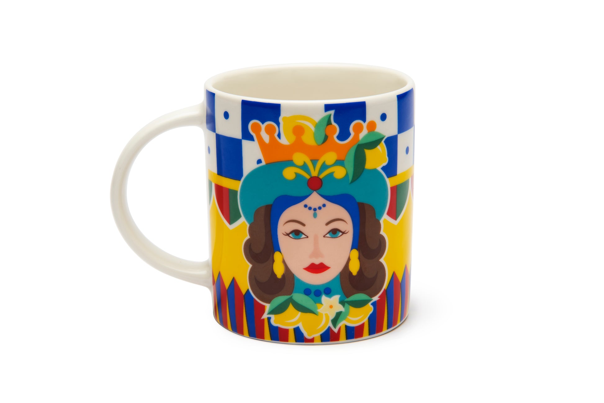 Sicilian Rhapsody Mug - New Bone China Porcelain, 300ml