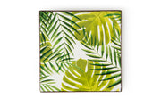 Foliage Pot Rest - Stylish Ceramic and Cork Trivet