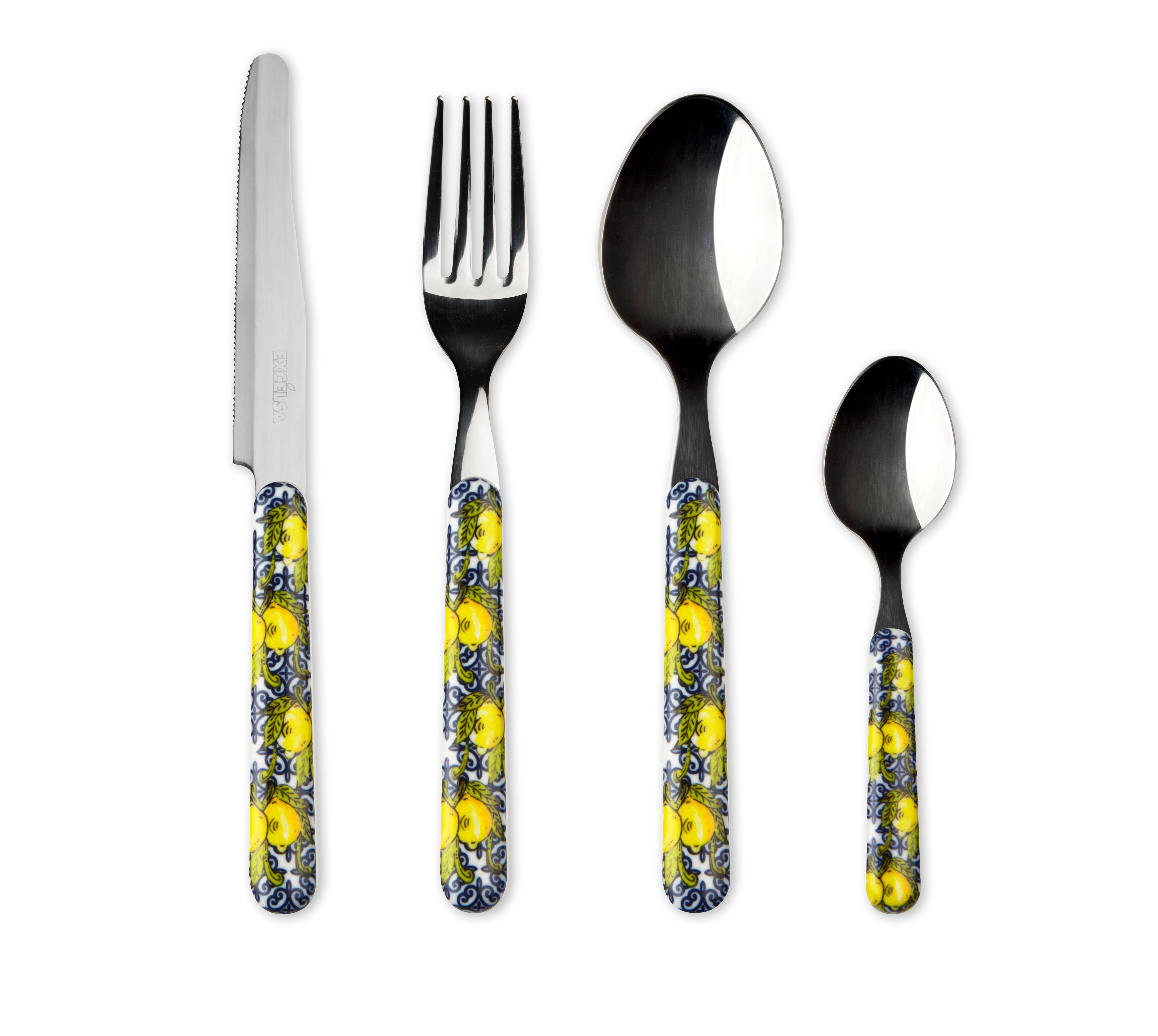 Amalfi Cutlery Set for 6 People - Stainless Steel