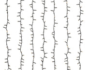LED Tree Cascade Cluster Sparkle Effect Outdoor - 1080 Warm White LEDs