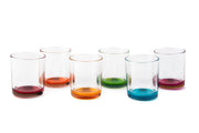 Marrakech Pack of 6 Blown Glass Water Cups - 260ml