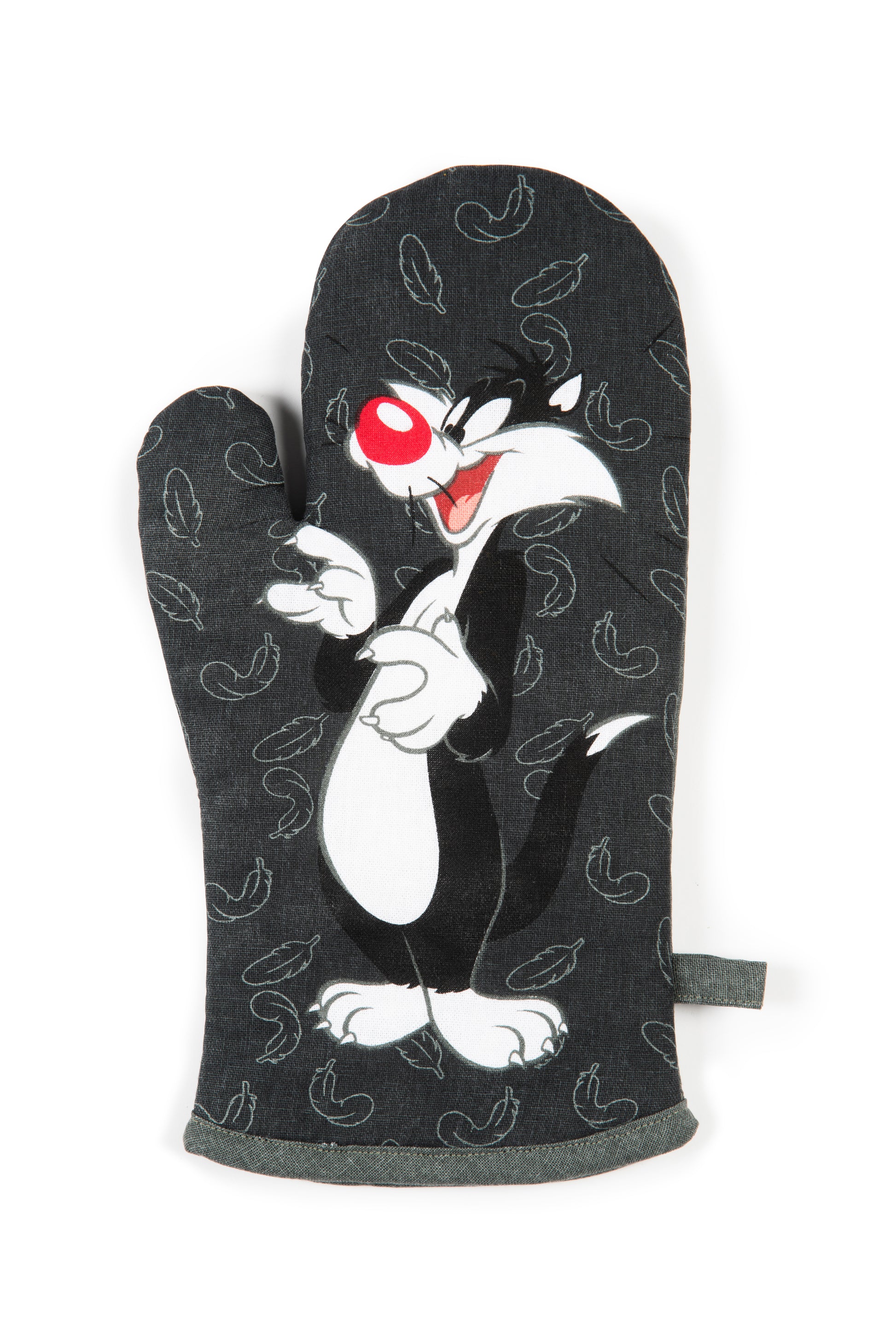 LOONEY TUNES Sylvester Oven Glove, One Size Fits All, Cotton and Polyester