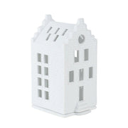 Large Brick House Christmas Decoration 9x9.5x21cm