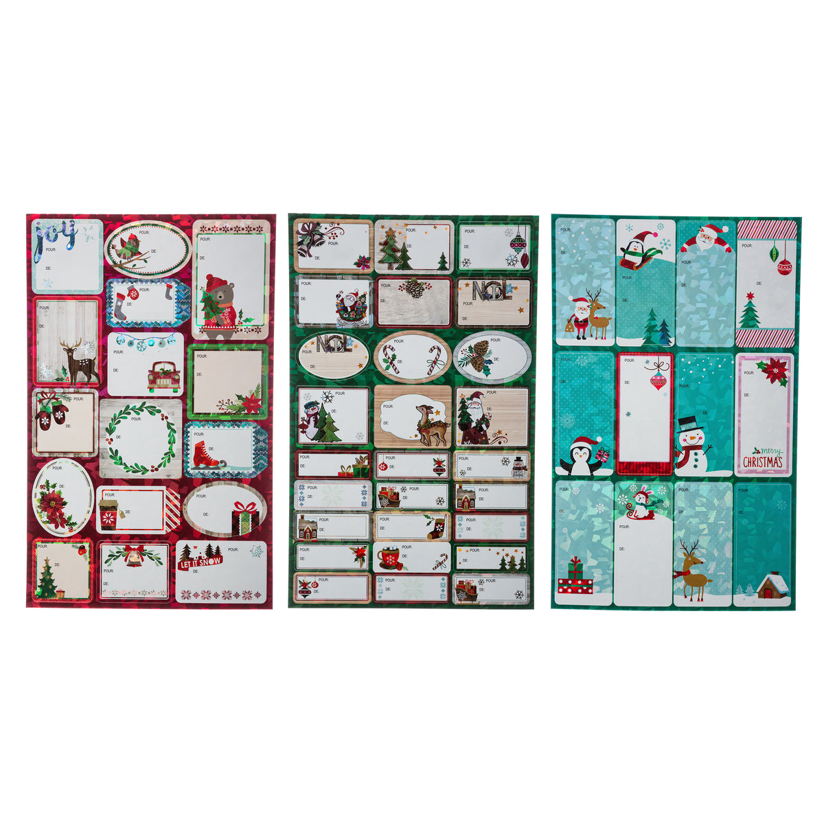 S/27 Laser Cut Christmas Gift Tags