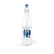Ocean Glass Bottle 1 Liter - Dishwasher Safe
