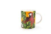 Havana Porcelain Mug with Tropical Décor - 300ml