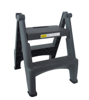 Two-Step Folding Ladder with Non-Slip Pedals