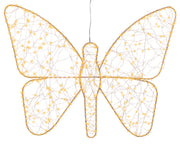 Micro LED butterfly metal flashing effect outdoor, 400/700 LEDs