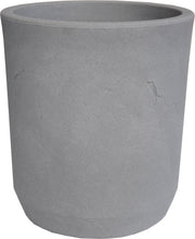 ARDESIA Flowerpot Grey Resin Indoor & Outdoor Plant Pot D36 x H41, D46 x H46