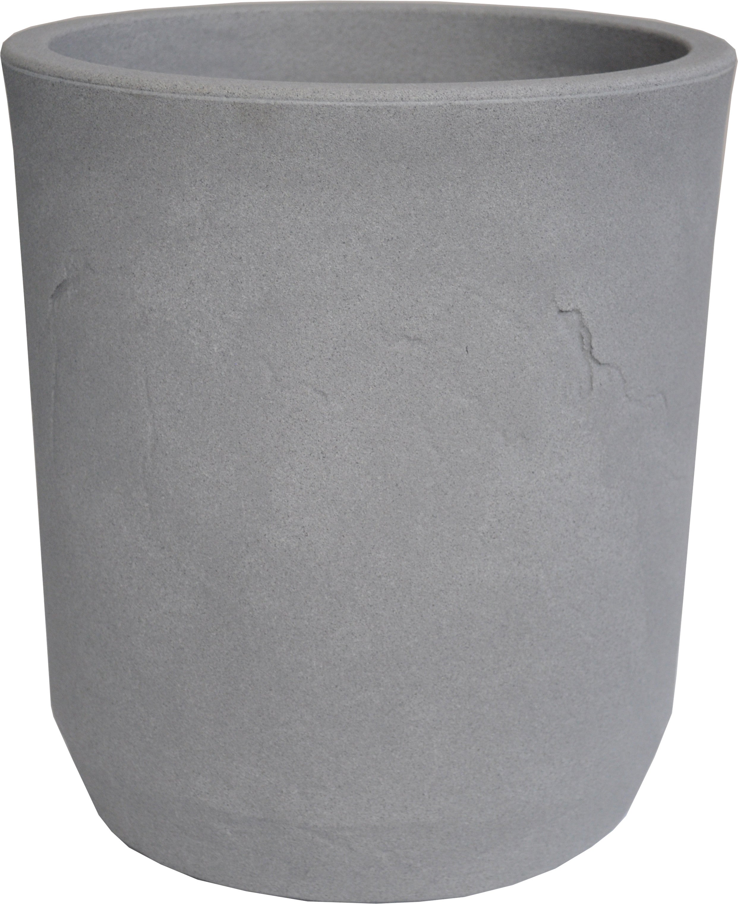 ARDESIA Flowerpot Grey Resin Indoor & Outdoor Plant Pot D36 x H41, D46 x H46