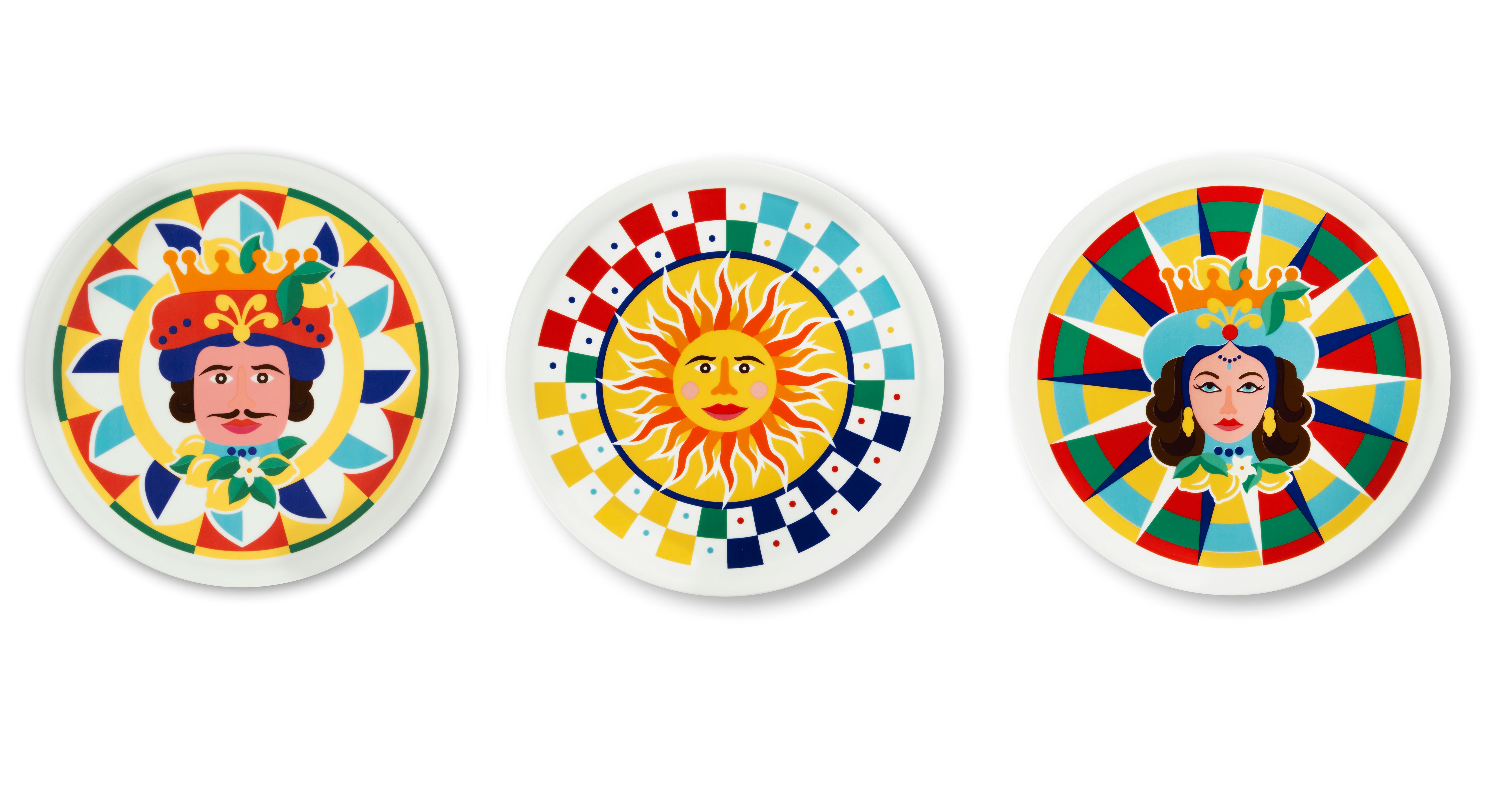 "Sicilian Rhapsody" Pizza Plate