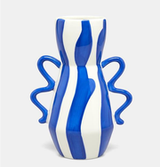 Vase Luis Blue - Hand-Painted Ceramic Home Decoration