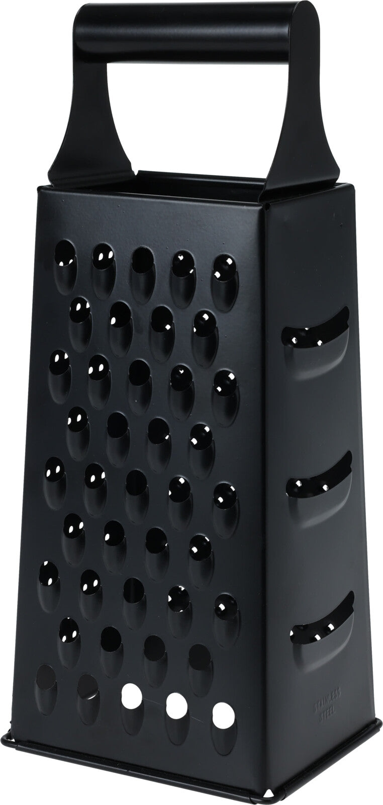 Grater Stainless Steel, 4-Sided Kitchen Tool