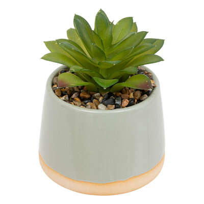 Ceramic Pot Reactive Glaze