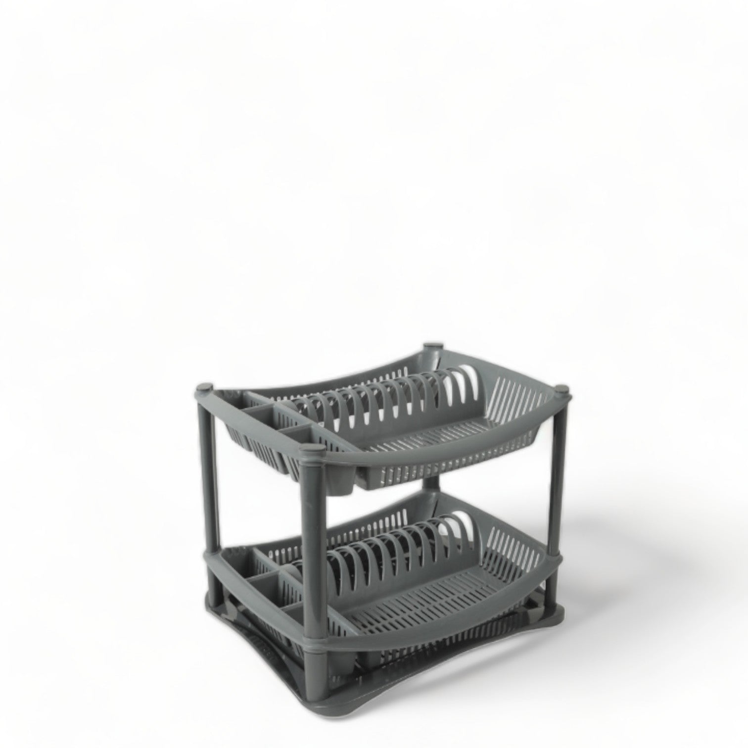 Prima Dish Drainer Two-Layer Plastic Rack