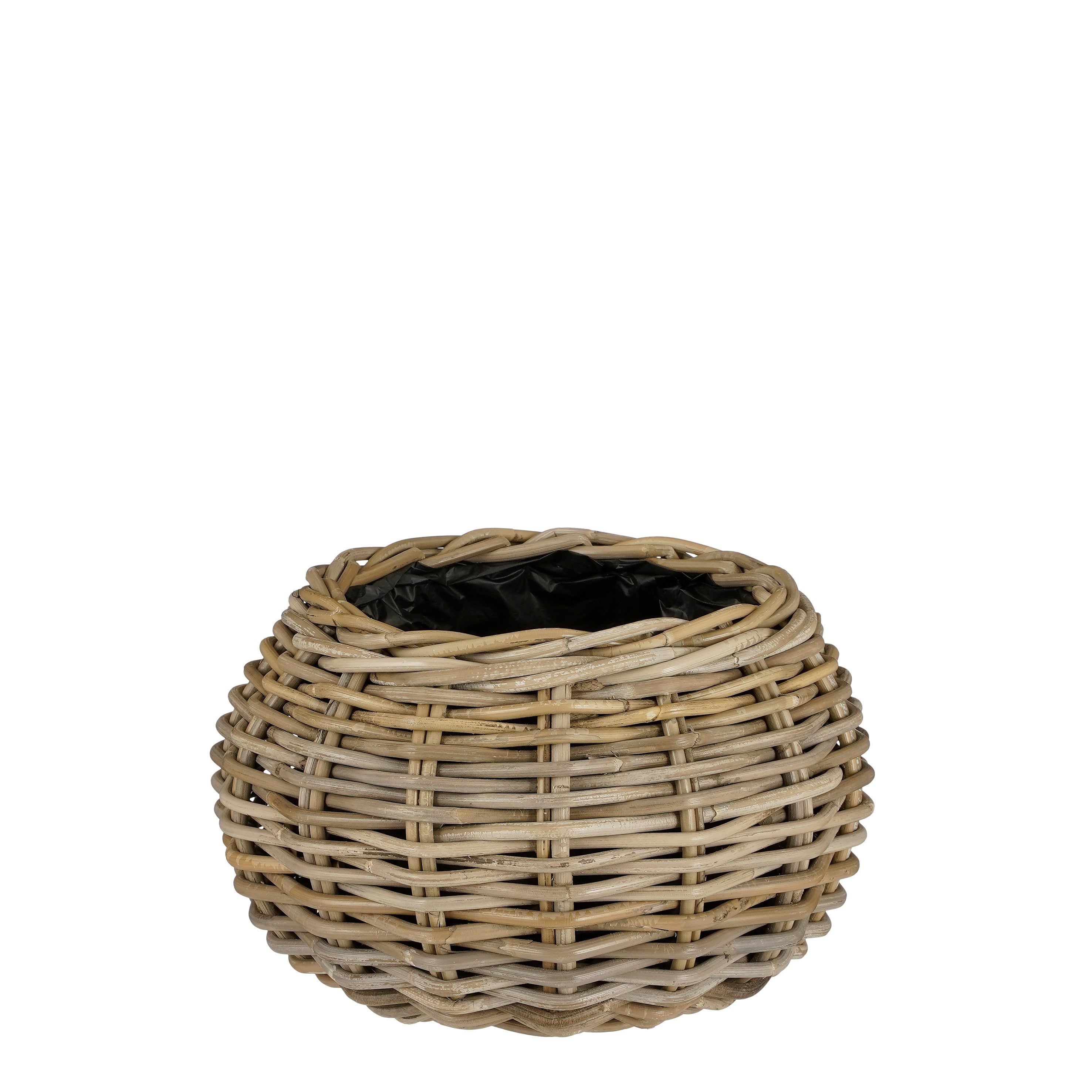Marcia Round Rattan Basket - Natural Color