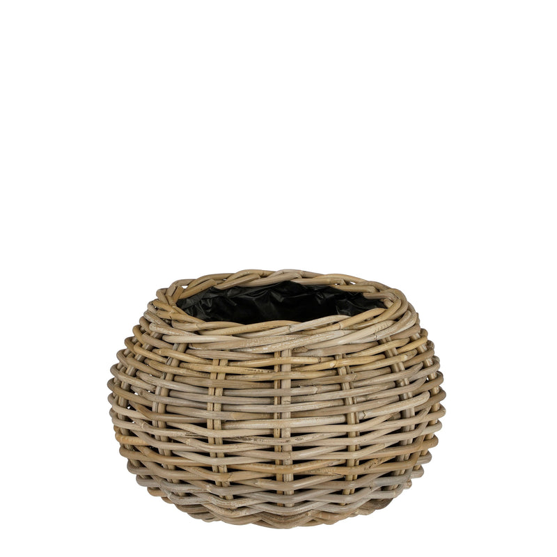 Marcia Round Rattan Basket - Natural Color
