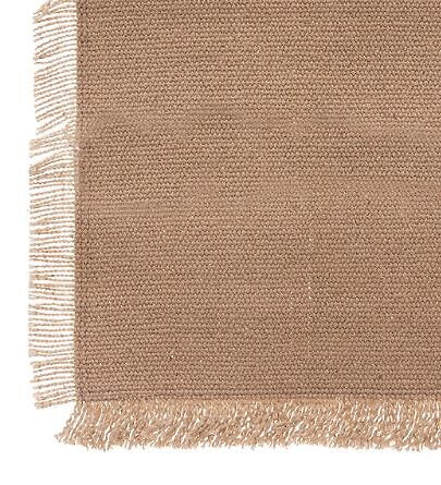 "Maha" Tablecloth, Fringed Cotton, Large