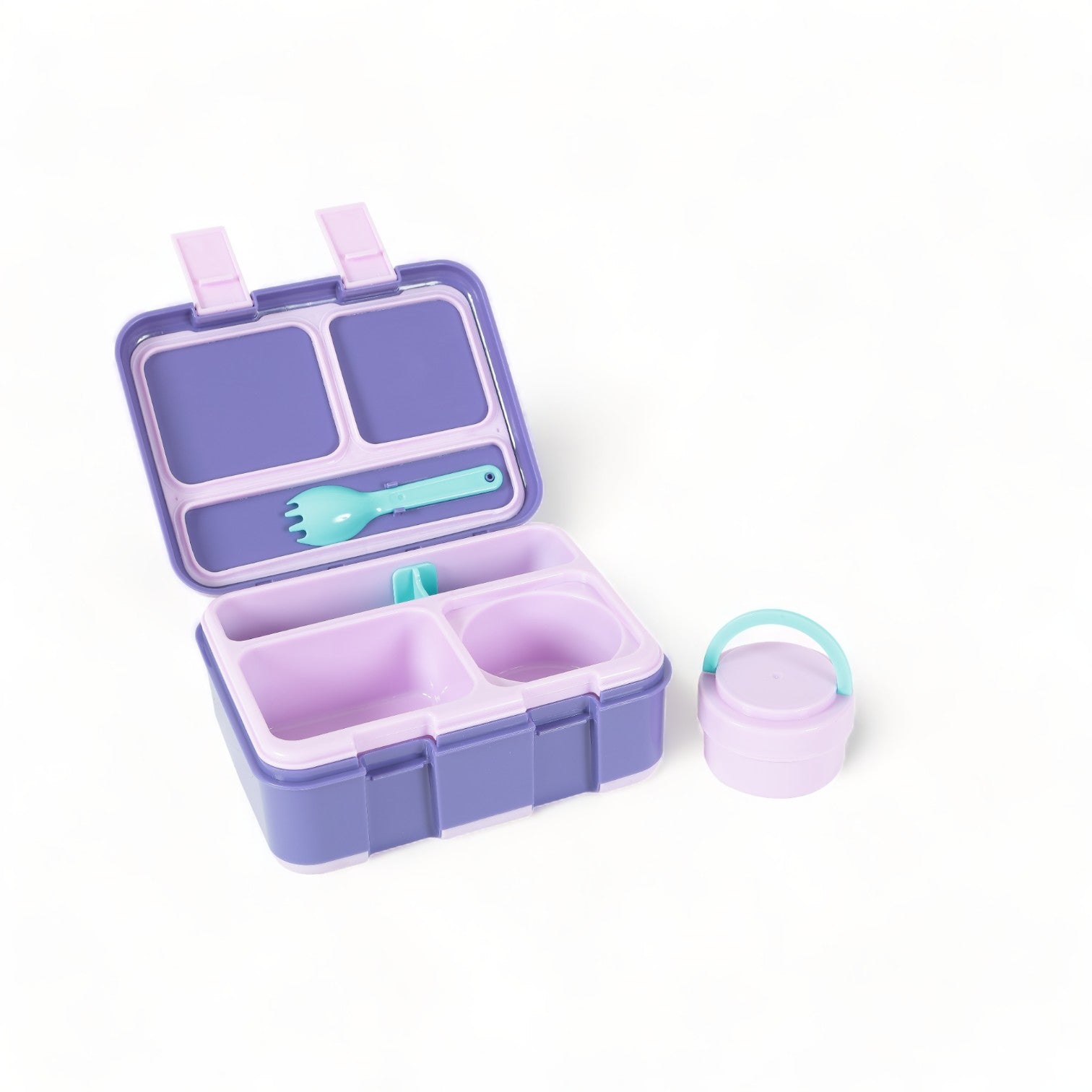 Kids Lunch Box with Built-in Ice Pack and Leakproof Food Cup