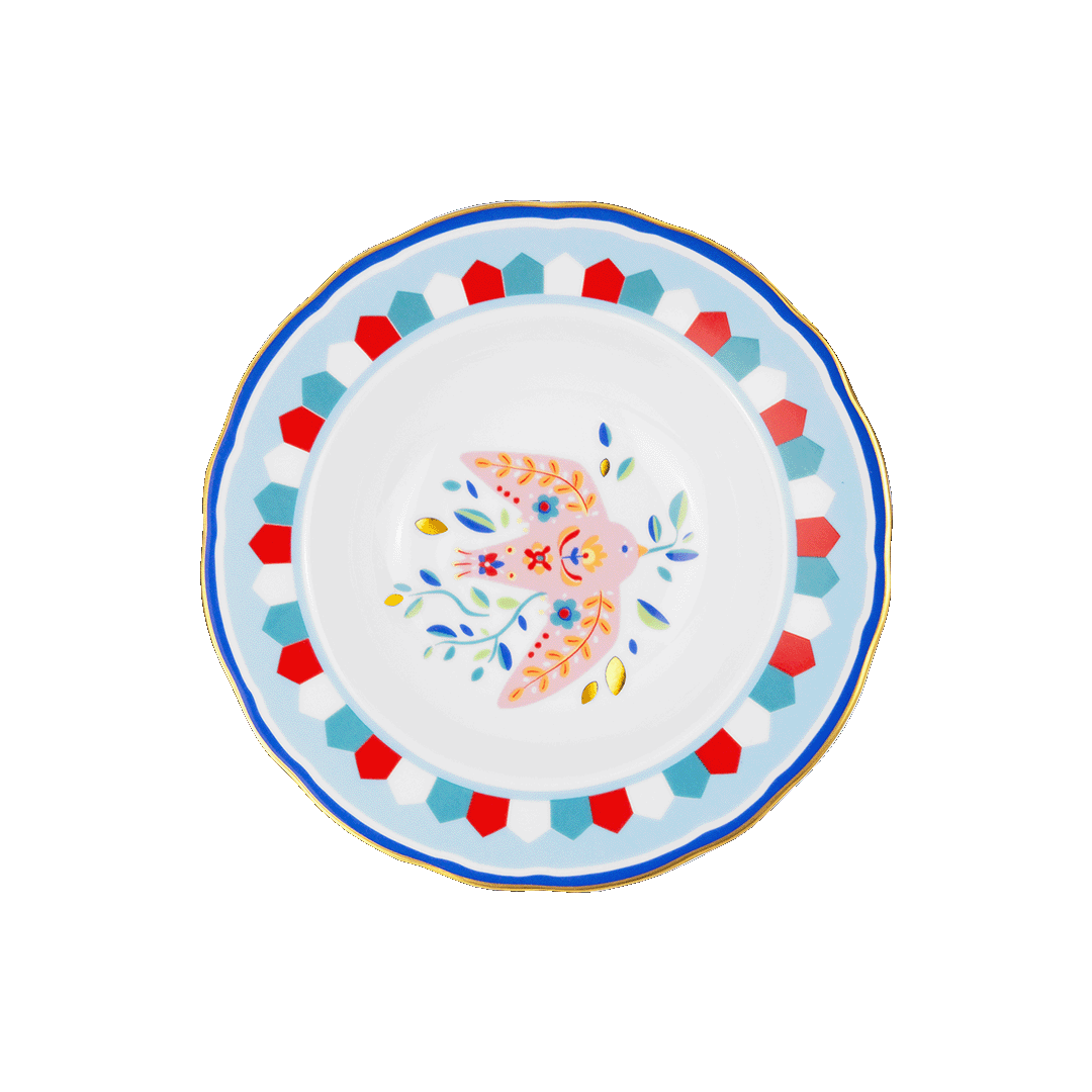 SOUP PLATE SMALL BIRD