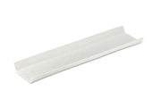 White Narrow Rectangular Gourmet Tray Porcelain Serveware 41x10.5cm