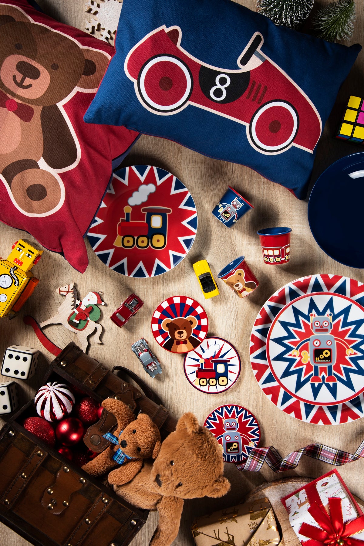 Vintage Toys Multi Decoration Coasters