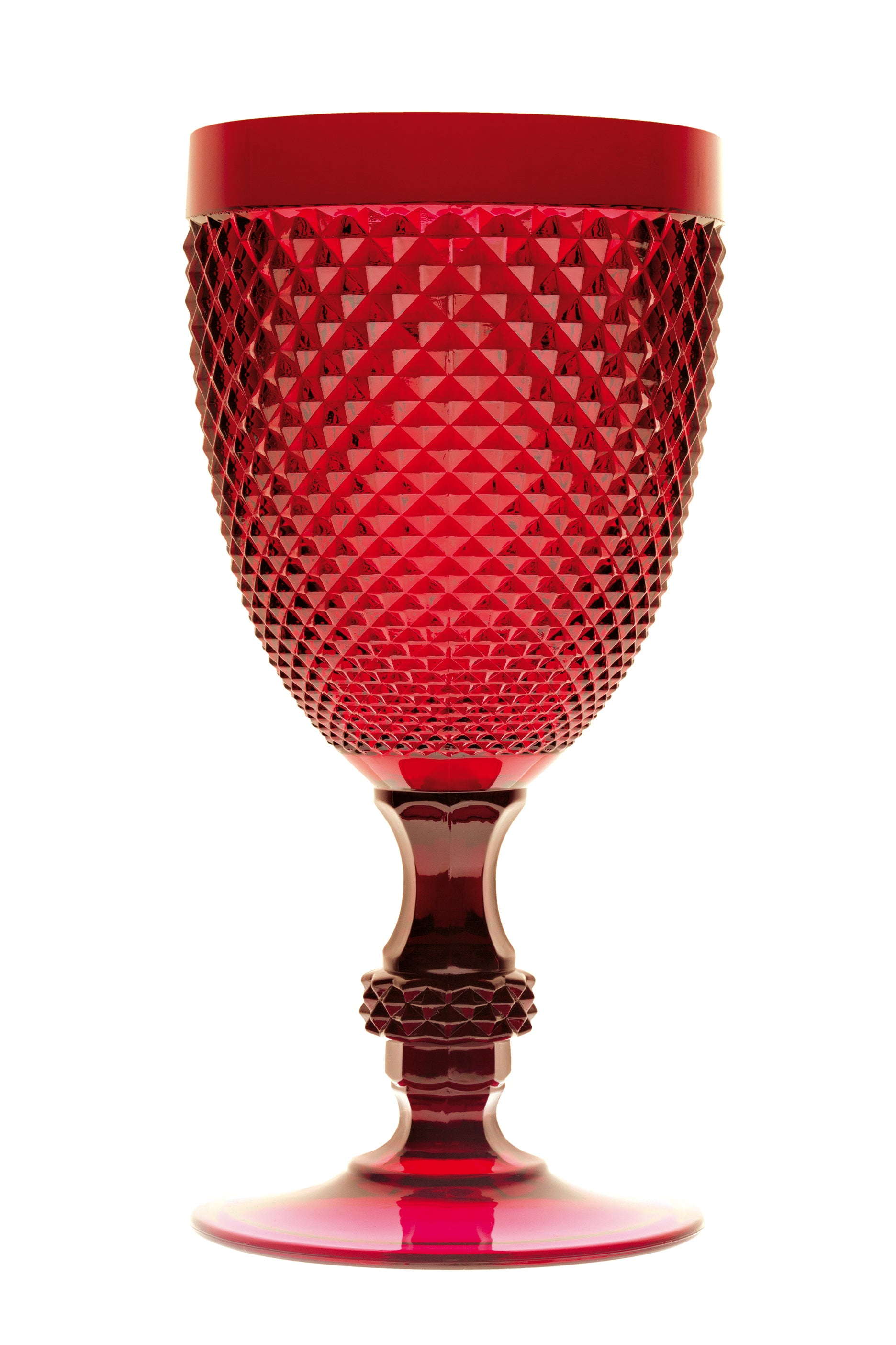 Diamond Goblet, Shock Resistant Plastic, 39 cl