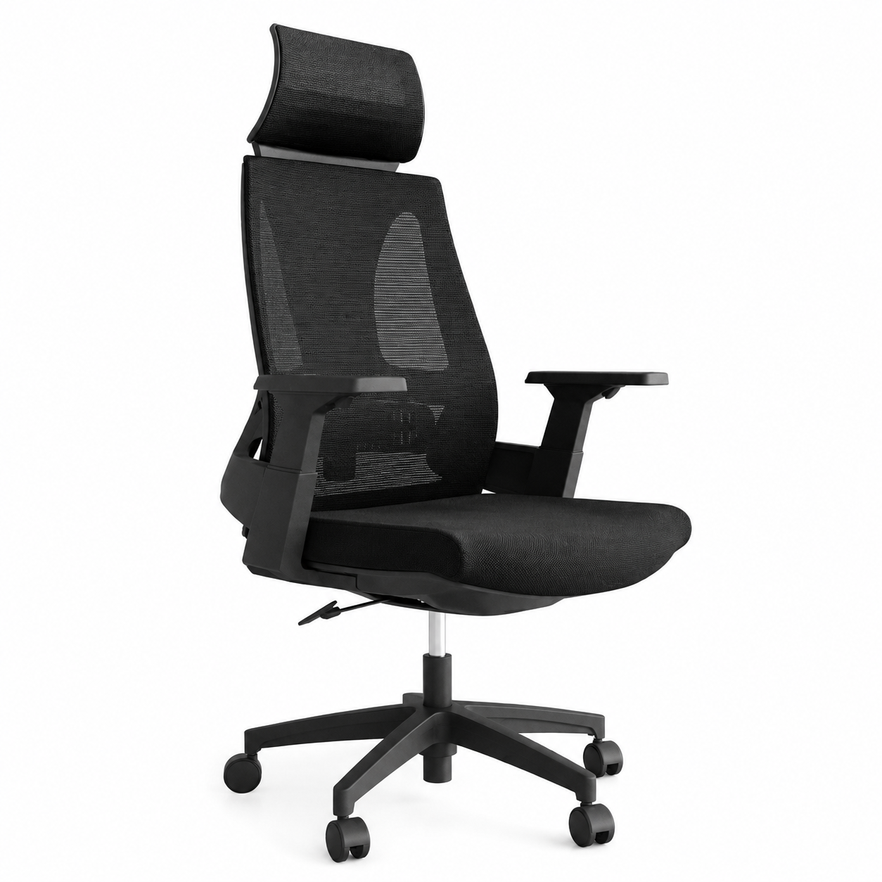 Mesh Office Chair with Adjustable Headrest