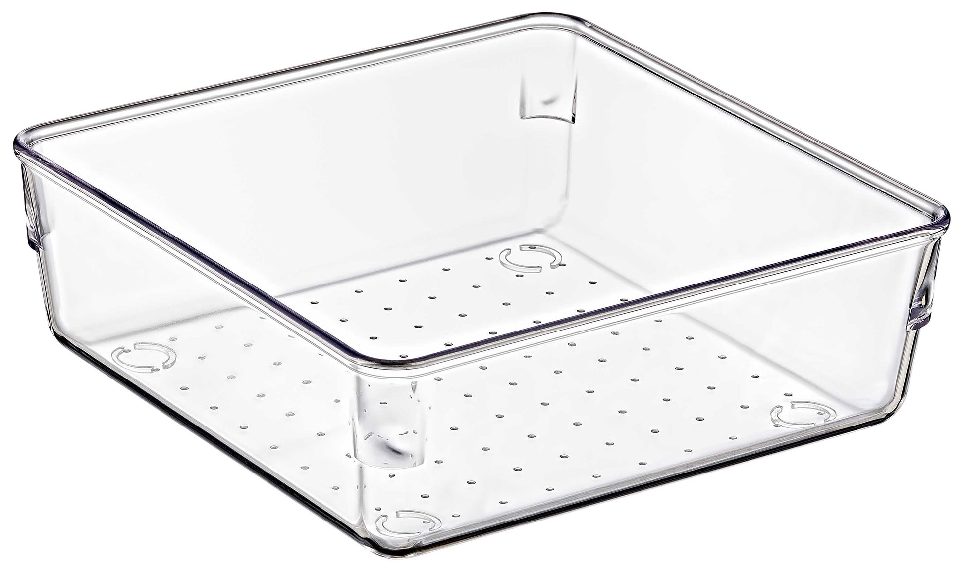 Clear Modular Organizer for Kitchen Drawers, Customizable Storage Container (2)