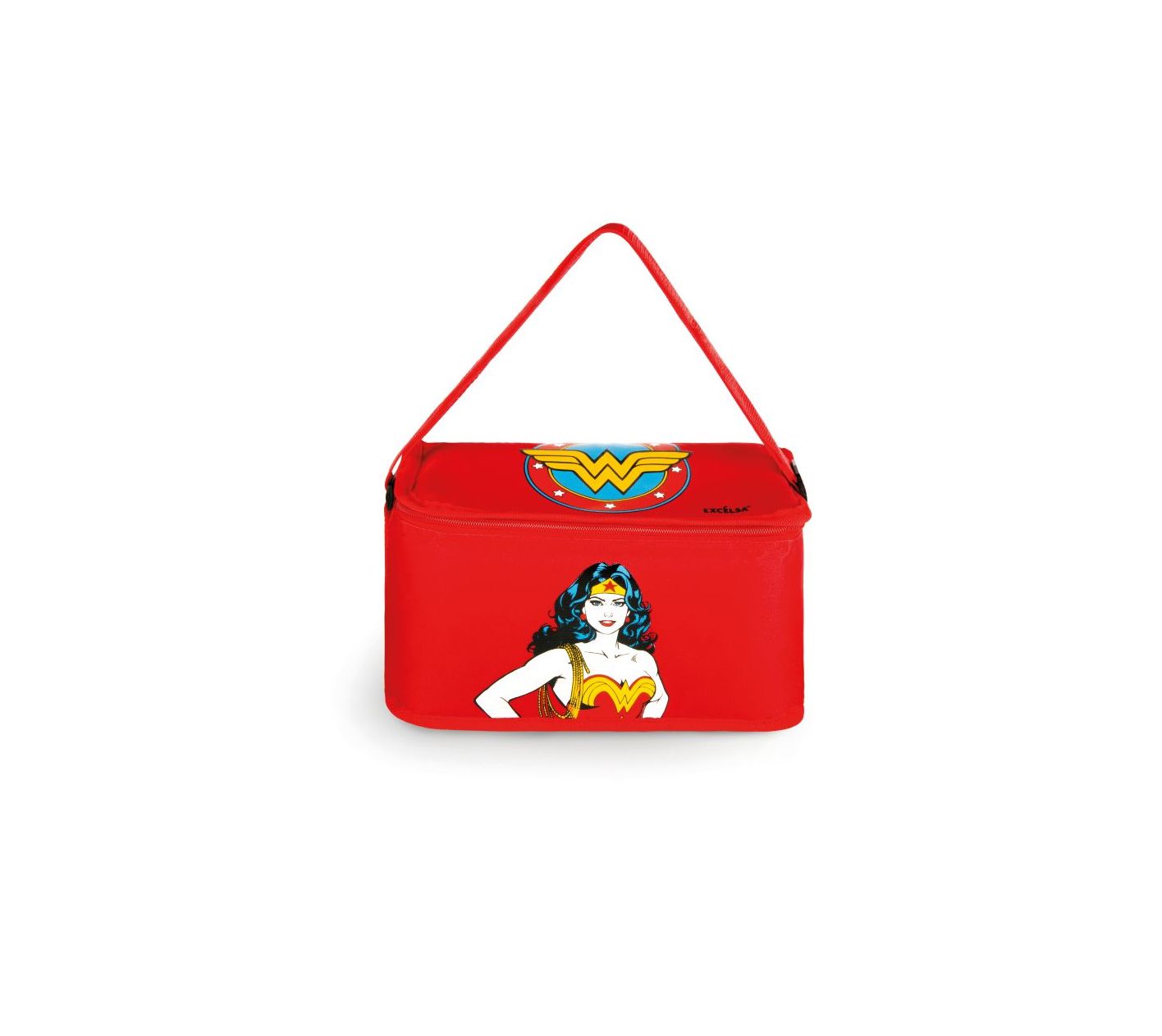 Wonder Woman Cooler Bag with Adjustable Strap, Waterproof Lining, 10L or 7L