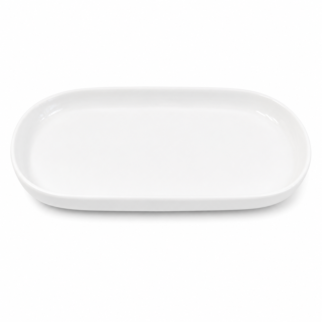Porcelain Oval Serving Plate