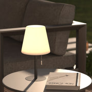 USB Outdoor Lamp "Zack" — USB Rechargeable LED Table Lamp, D16×H30cm