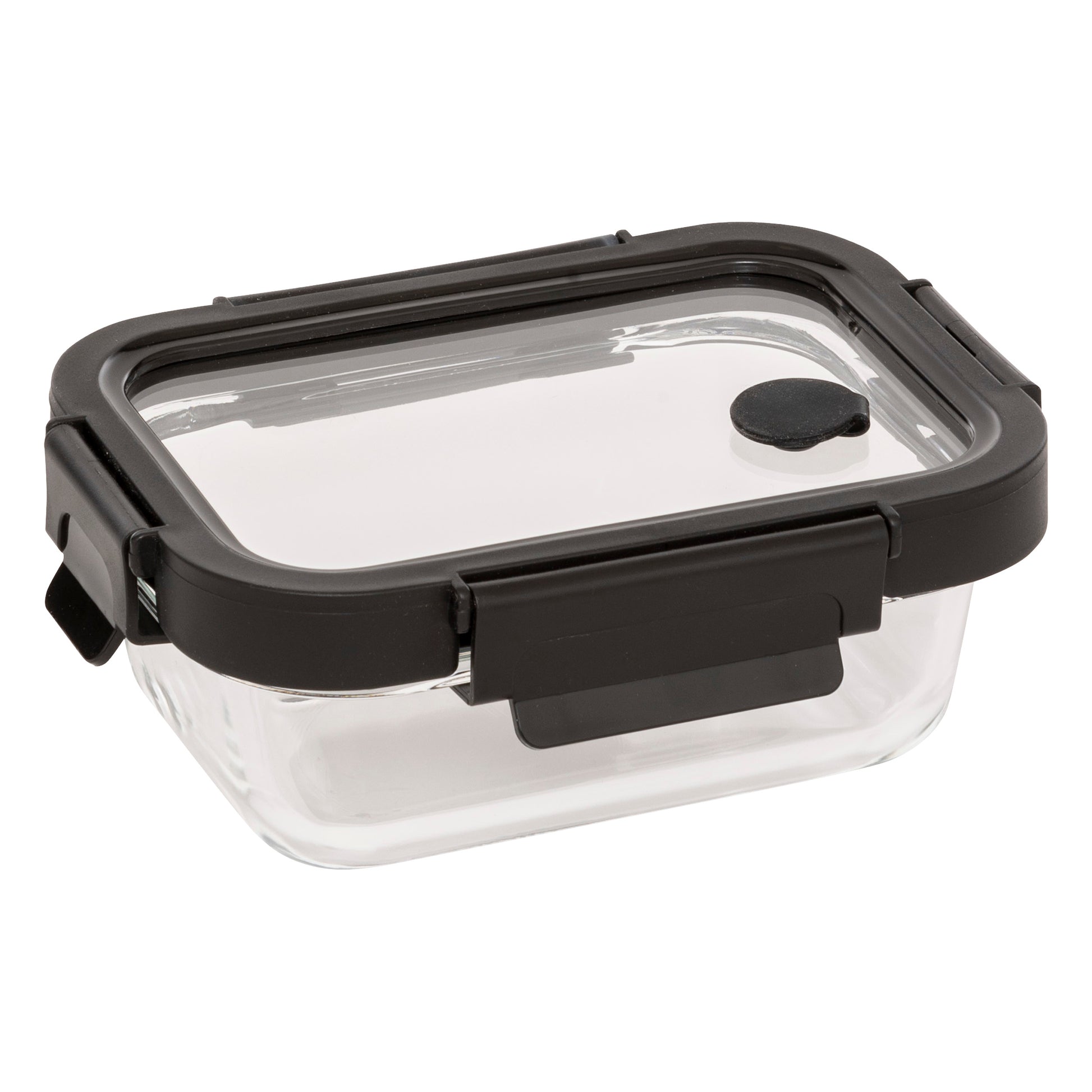 Clipeat+ rectangular box - Boro Glas storage container, 0.37L/1.8L