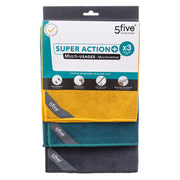 Clothex3 Multi Microfiber Cleaning Cloth Pack
