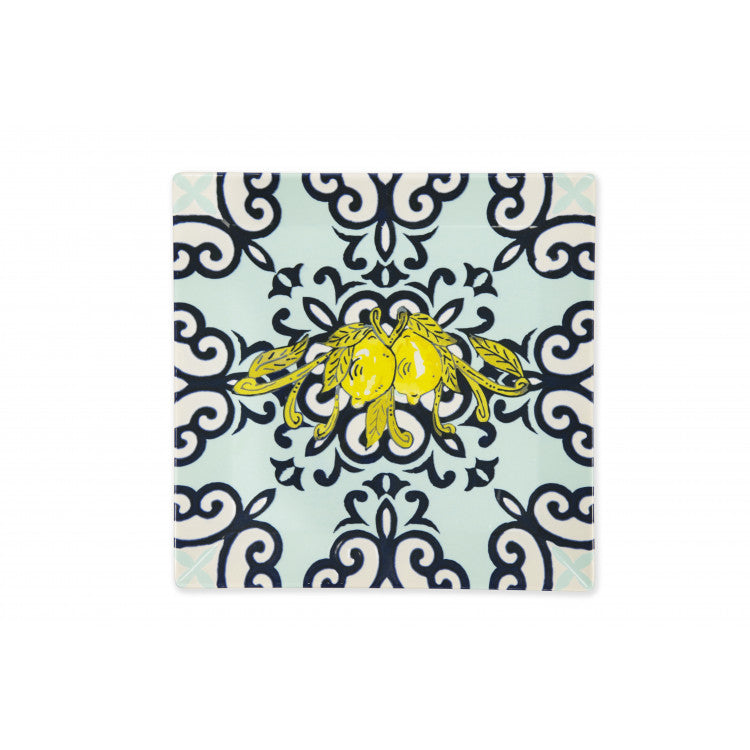 Amalfi Square Dinner Plate