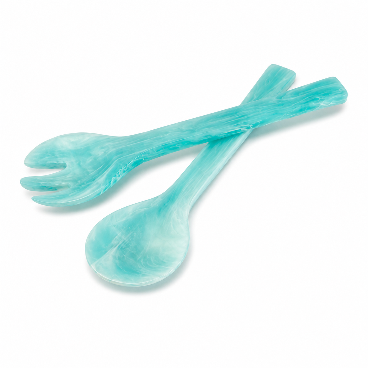Resin Salad Cutlery Set – 25 × 8 × 2 cm